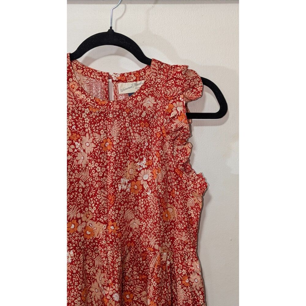 Floral Print Ruffle Tiered Dress - Universal Thread sz. XS